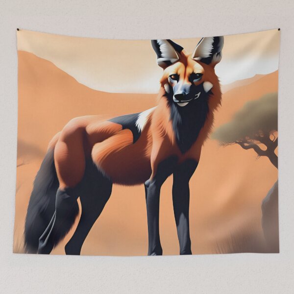 Item preview, The maned wolf of the cerrado designed and sold by DebriArte.