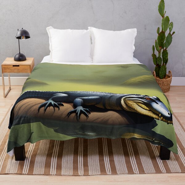 Item preview, Jacaré-açu, the largest and most feared alligator in the Amazon designed and sold by DebriArte.
