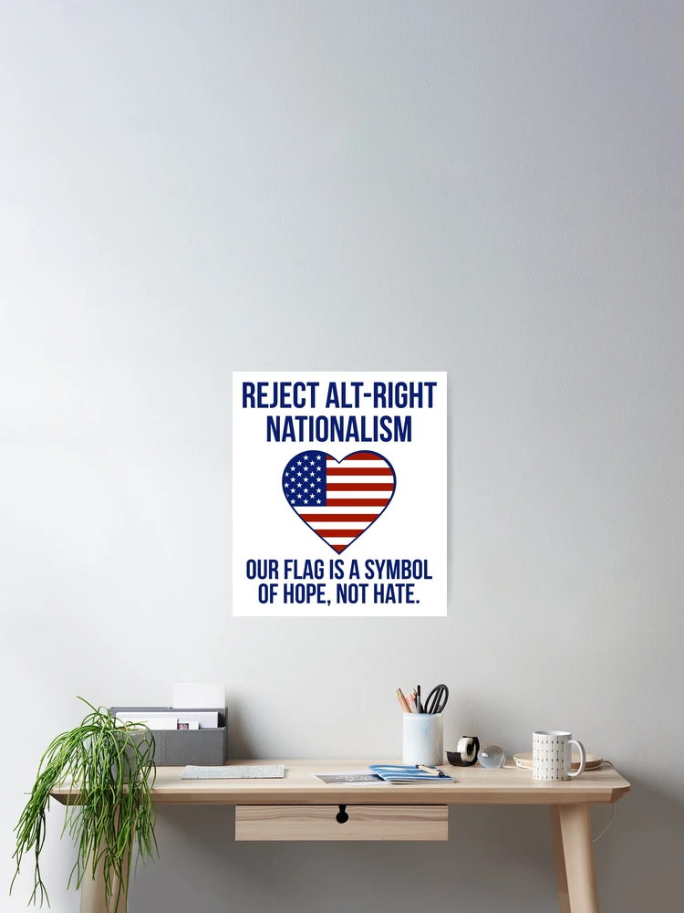 Thumbnail 2 of 3, Poster, Hope not hate designed and sold by Rachel the Artist .