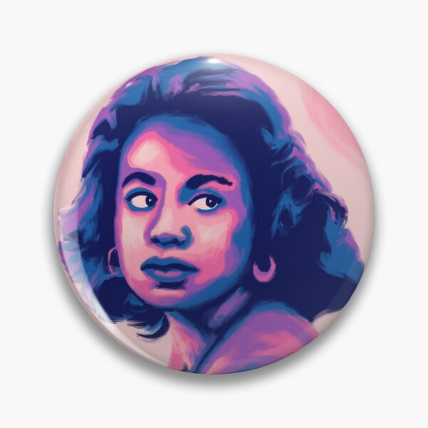 Item preview, Anita Hill Portrait designed and sold by Unhinged Heather.