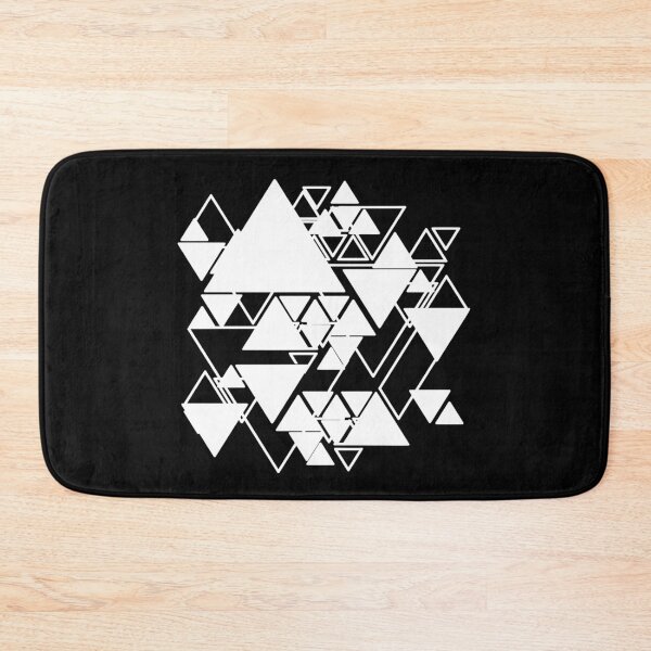 Item preview, Sacred Geometry, set of black and white triangles designed and sold by Numbers-Art.