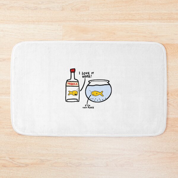 Item preview, 'Fish in Tequila' designed and sold by SausageTurtle.