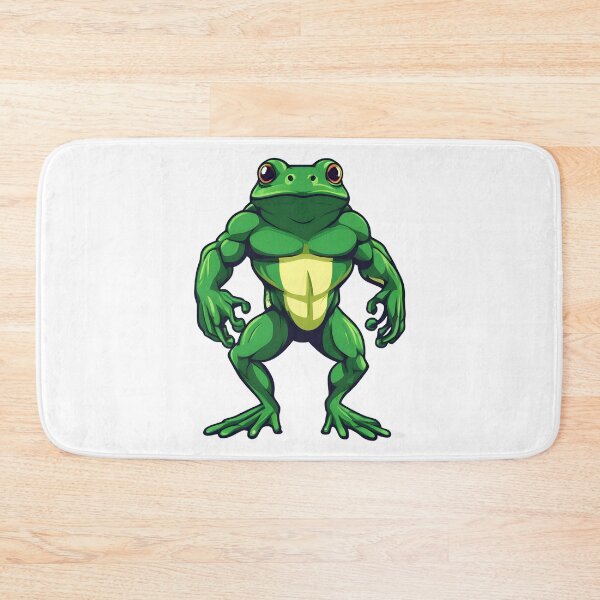 Item preview, A Cool Muscular Frog designed and sold by DWorriBHappi.