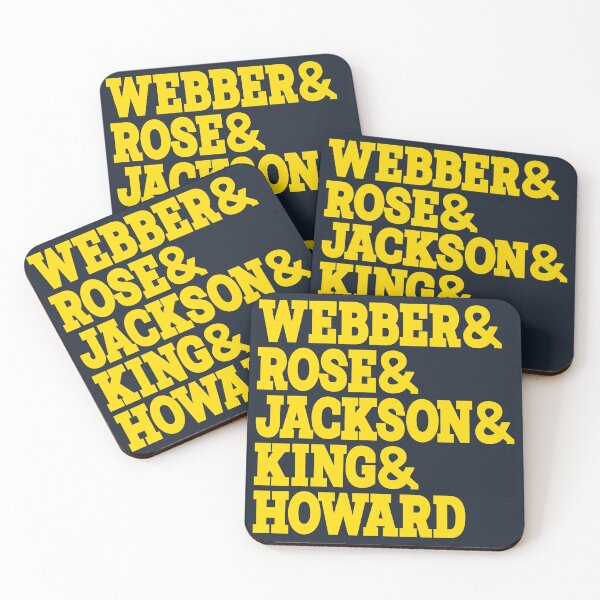 Item preview, Fab Five Basketball Roster designed and sold by darklordpug.