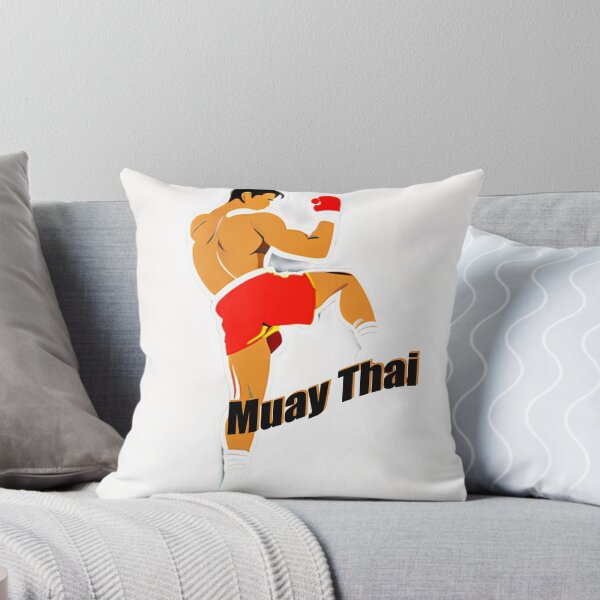 Item preview, Dynamic Muay Thai Fighter Illustration designed and sold by Jr-Mensagens.
