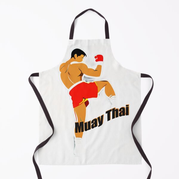 Item preview, Dynamic Muay Thai Fighter Illustration designed and sold by Jr-Mensagens.