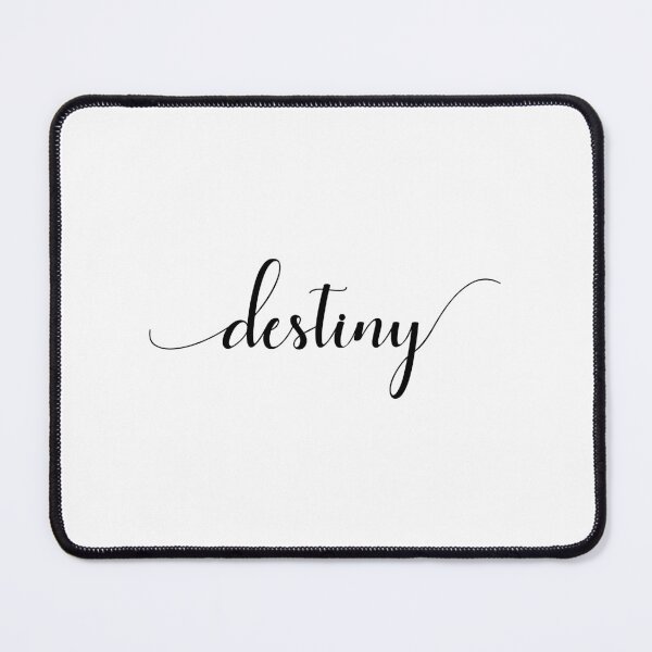 Item preview, Destino: nombre personalizado en delicada fuente cursiva negra designed and sold by To the Lua.