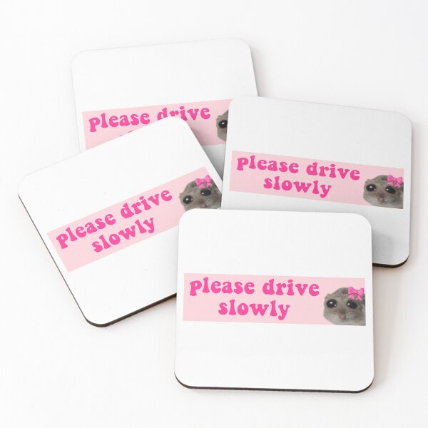 Item preview, Funny cute bumper sticker pink designed and sold by vyascreations.