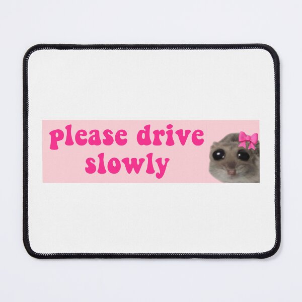 Item preview, Funny cute bumper sticker pink designed and sold by vyascreations.