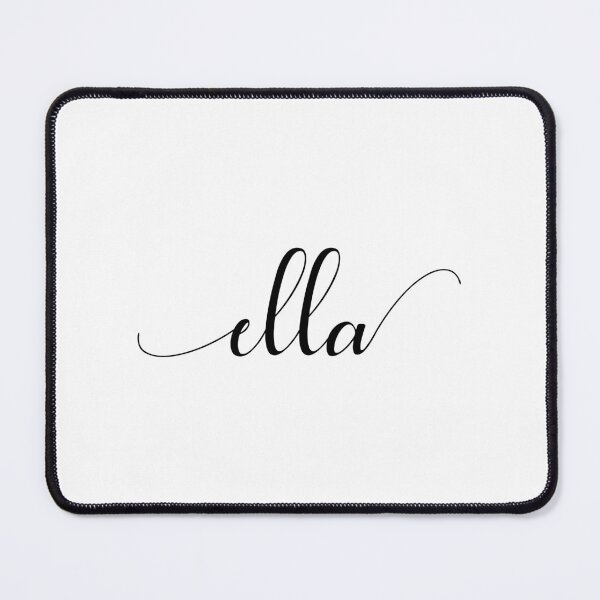Item preview, Ella - Custom name on delicate black cursive font designed and sold by To the Lua.