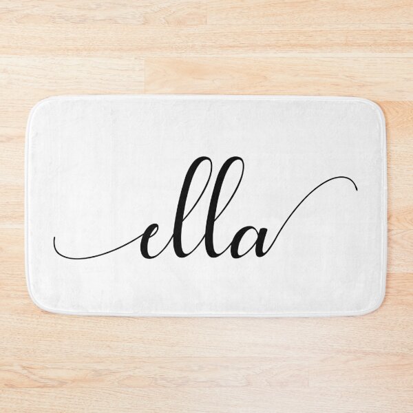 Item preview, Ella - Custom name on delicate black cursive font designed and sold by To the Lua.