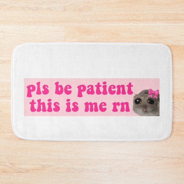 Item preview, Funny cute aesthetic bumper sticker pink designed and sold by vyascreations.