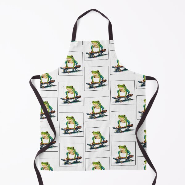 Item preview, Handstanding Skateboard Frog: A Splash of Color and Fun designed and sold by Colorful-Garden.