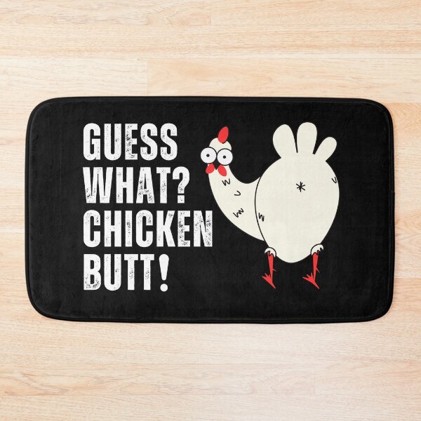 Item preview, Guess What Chicken Butt Funny Essential T-Shirt designed and sold by padeddesignart.
