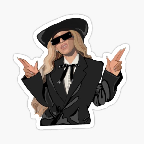 Vista previa del artículo con la obra «pose de vaquero beyoncé », diseñado y vendido por Coyotee555.