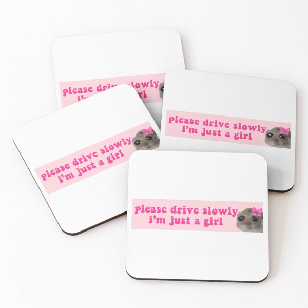 Item preview, Cute funny aesthetic bumper sticker for girls designed and sold by vyascreations.