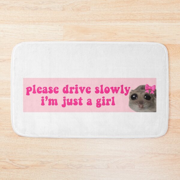 Item preview, Cute funny aesthetic bumper sticker for girls designed and sold by vyascreations.