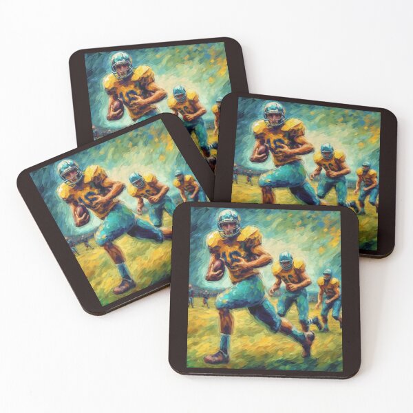 Item preview, "Touchdown Triumph: The Athlete's Victory" designed and sold by Artisticanvas.