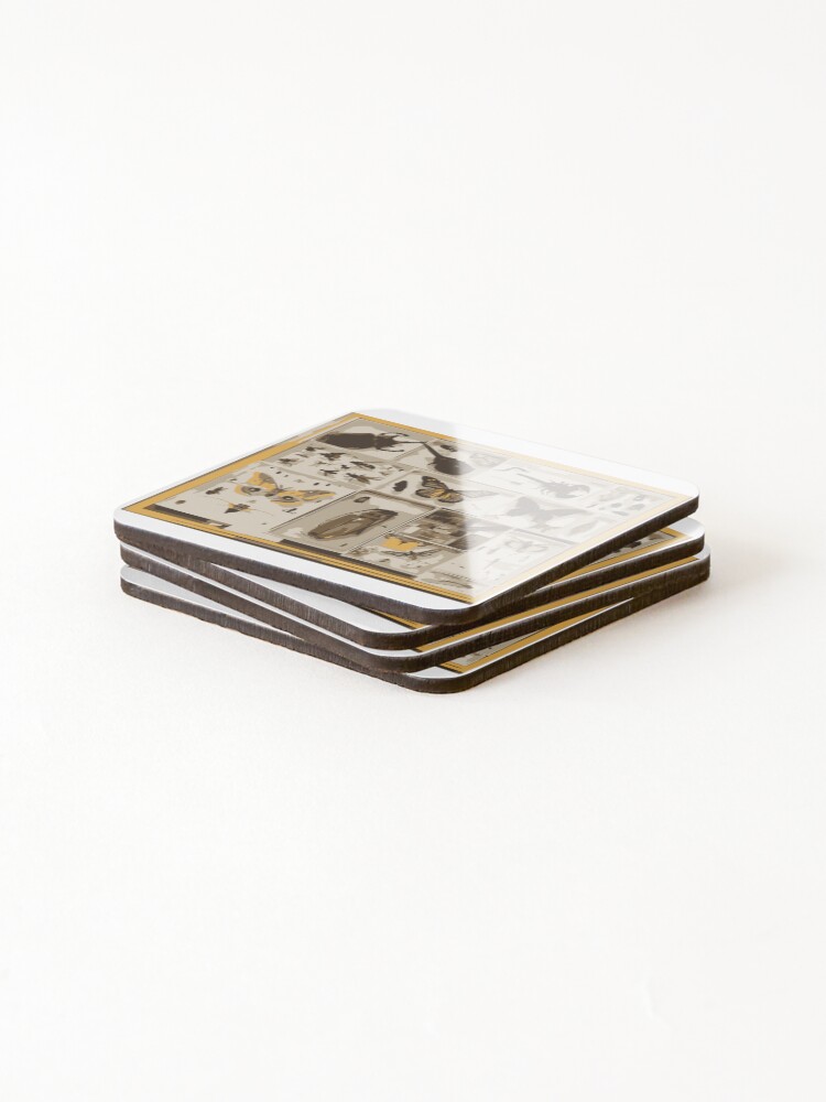 Thumbnail 4 of 5, Coasters (Set of 4), Insect Box designed and sold by Corner-Distro.