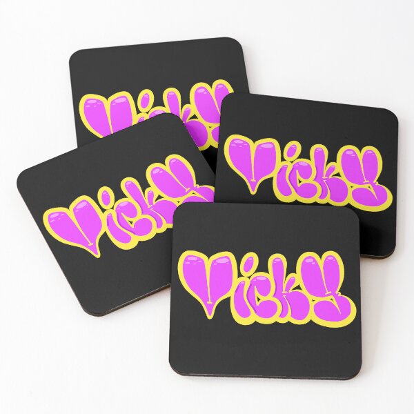 Item preview, Vicky NameTag designed and sold by ArtByNabes.