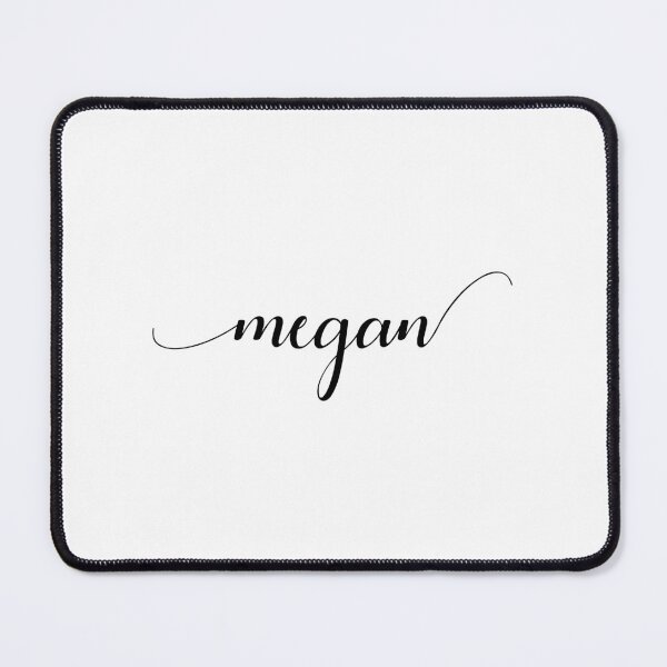 Item preview, Megan - Custom name on delicate black cursive font designed and sold by To the Lua.