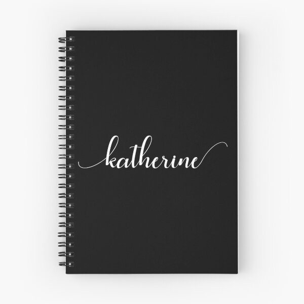 Item preview, Katherine - Custom name on delicate black cursive font designed and sold by To the Lua.