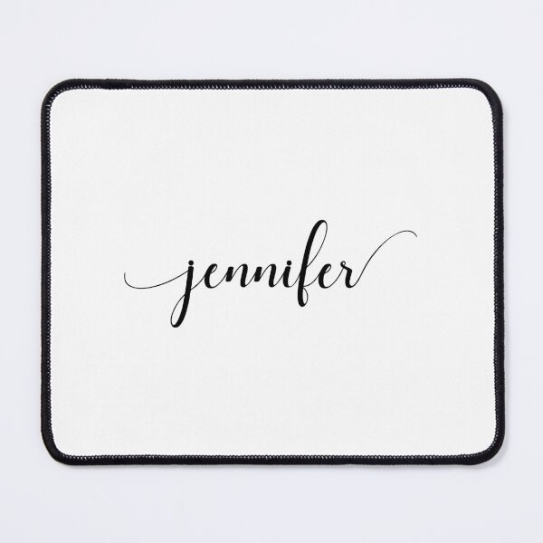 Item preview, Jennifer - Custom name on delicate black cursive font designed and sold by To the Lua.