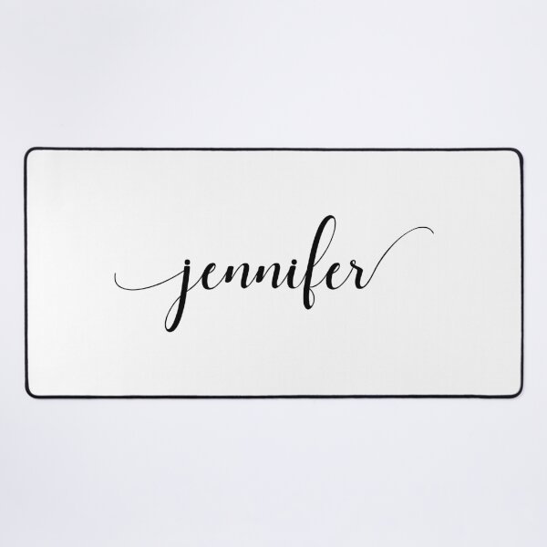 Item preview, Jennifer - Custom name on delicate black cursive font designed and sold by To the Lua.