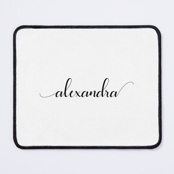 Item preview, Alexandra - Custom name on delicate black cursive font designed and sold by To the Lua.
