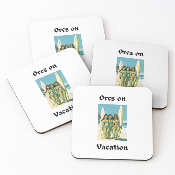 Item preview, Orcs On Vacation Surfs Up designed and sold by popsbh.