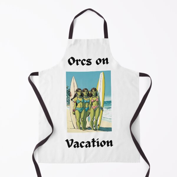 Item preview, Orcs On Vacation Surfs Up designed and sold by popsbh.