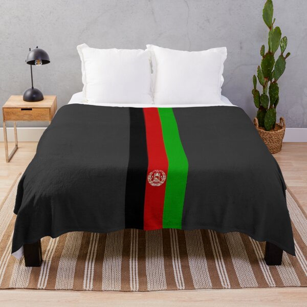 Item preview, Afghanistan Stripe Flag designed and sold by Candie-Shop.