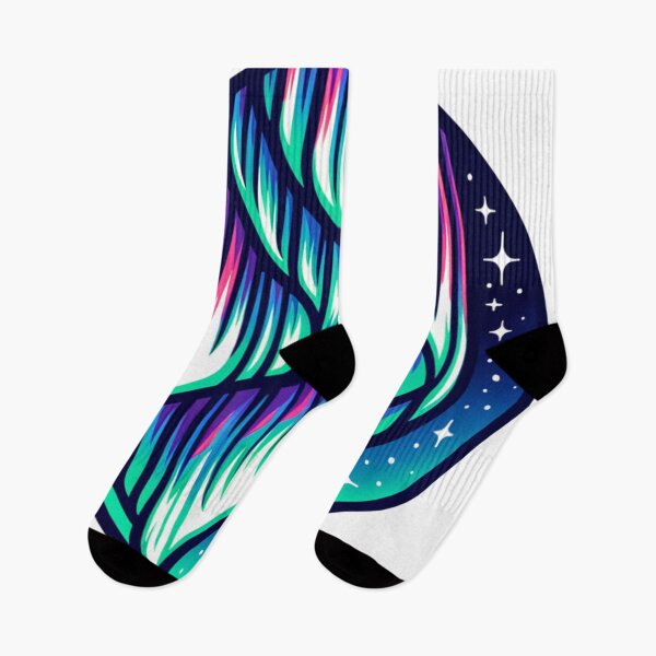 Item preview, "Northern Lights Illustration" designed and sold by JesNoh.