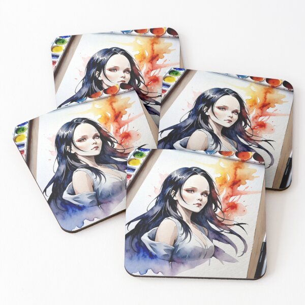 Item preview, draw of beauty woman designed and sold by 139sandra.