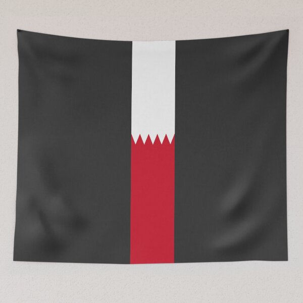 Item preview, Bahrain Stripe Flag designed and sold by Candie-Shop.