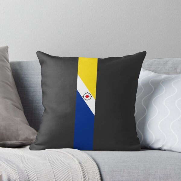 Aperçu de l'œuvre Drapeau à rayures de Bonaire créée et vendue par Candie-Shop.