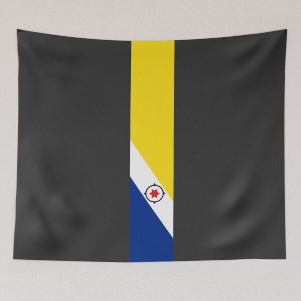 Artikelvorschau, Bonaire Streifenflagge entworfen und verkauft von Candie-Shop.