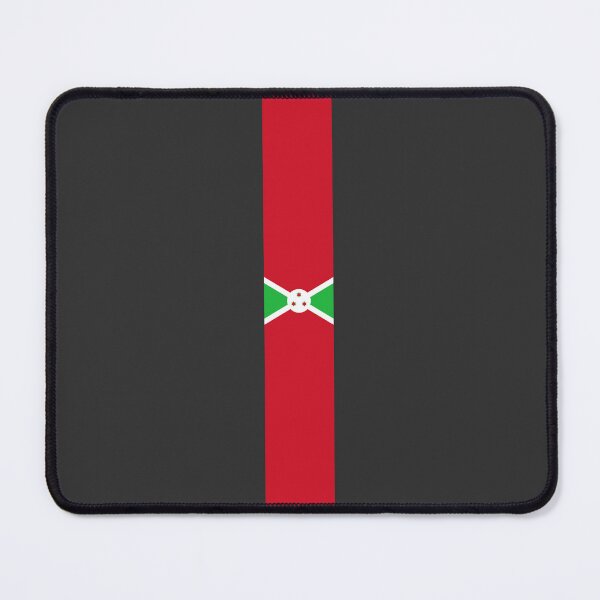 Item preview, Burundi Stripe Flag designed and sold by Candie-Shop.