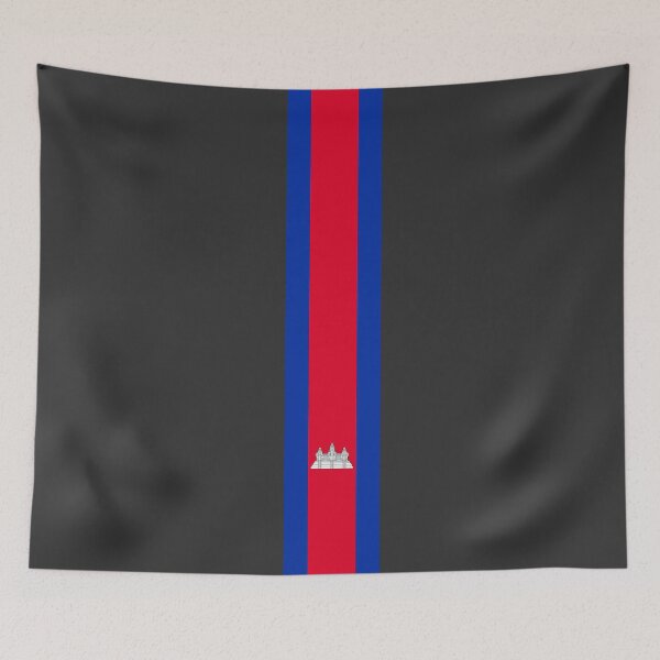 Item preview, Cambodia Stripe Flag designed and sold by Candie-Shop.