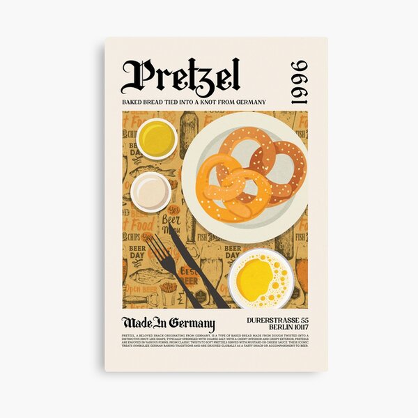 Item preview, Pretzel Wall Art designed and sold by SurfolioPrints.
