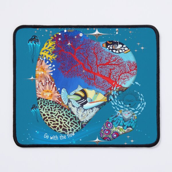 Item preview, Go with the flow, Tropical fish designed and sold by GabiVitryArt.