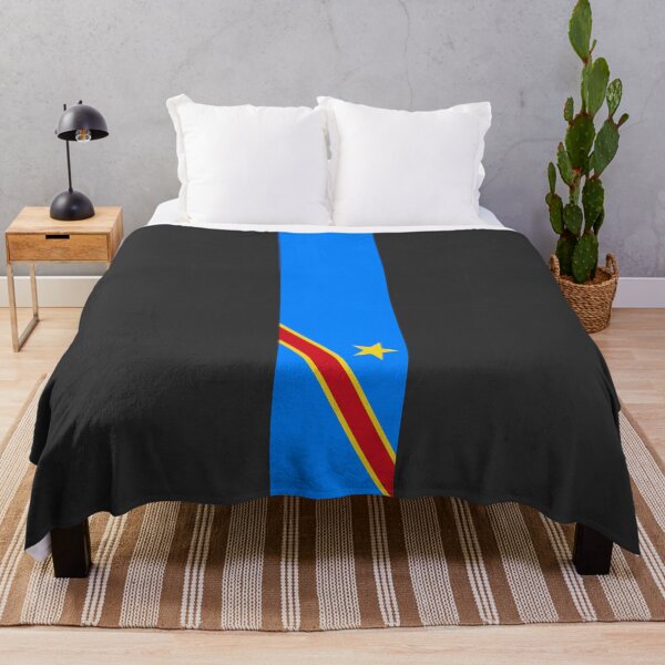 Item preview, Democratic Republic of The Congo Stripe Flag designed and sold by Candie-Shop.