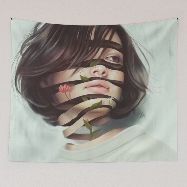 Item preview, "Floral Fragmentation" designed and sold by Grind107.