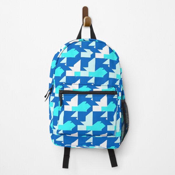 Item preview, Blue Houndstooth Pattern Design designed and sold by Artbyminga.