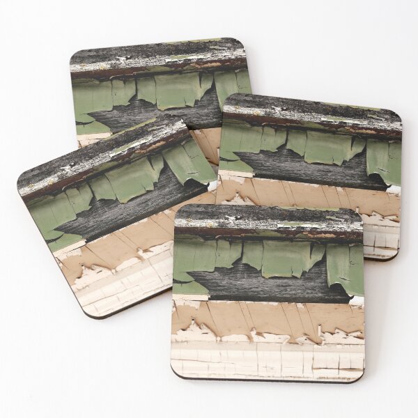 Item preview, Weathered And Peeling Green And White Paint designed and sold by FeatherfallSTU.