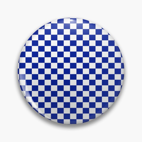 Item preview, Fun Blue and White checkered Design designed and sold by Artbyminga.