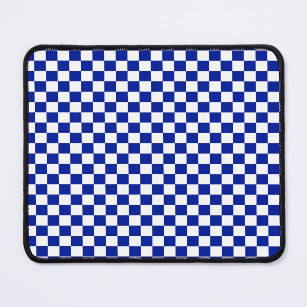 Item preview, Fun Blue and White checkered Design designed and sold by Artbyminga.