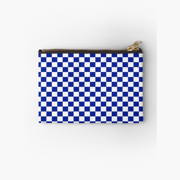 Item preview, Fun Blue and White checkered Design designed and sold by Artbyminga.