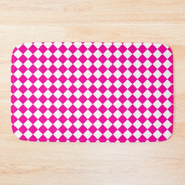 Item preview, Fun Pink and White checkered Design designed and sold by Artbyminga.