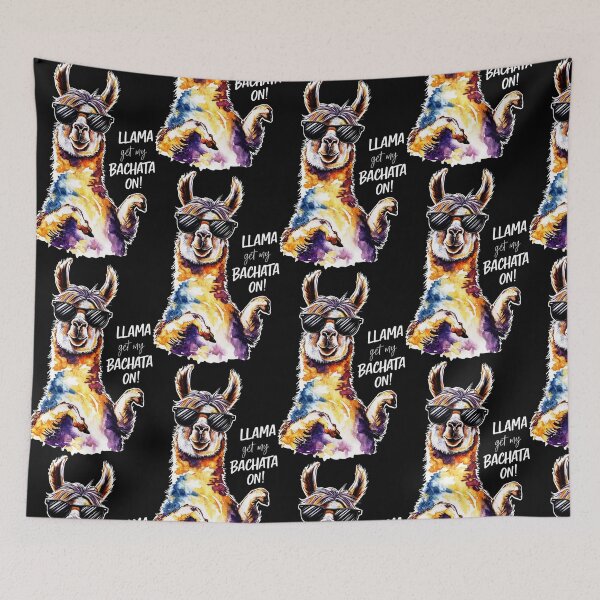 Item preview, Cool Llama Gets Ready for Bachata with Stylish Sunglasses designed and sold by SplashTastic.